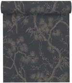 Tapety - A.S. Creation Tapeta Metropolitan 378672 czarna winylowa na flizelinie - miniaturka - grafika 1