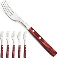 Widelce - Hendi Widelec stołowy do steków pizzy Churrasco zestaw 6 szt dł 200 mm Widelec stołowy do steków pizzy Churrasco zestaw 6 szt dł 200 mm 29899156 - miniaturka - grafika 1