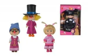 Simba Lalka 13cm Masza Akc 109301037 Wb - Lalki dla dziewczynek - miniaturka - grafika 2