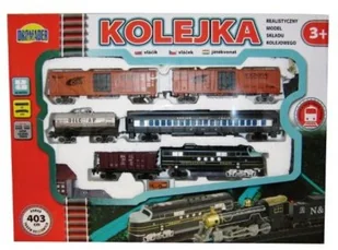 Dromader Kolejka Duża 403 cm - Pociągi dla dzieci - miniaturka - grafika 2