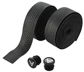 Akcesoria rowerowe - Voxom voxom kierownica Band GB7 silikonowa powłoka odblaskowa Anti-antypoślizgowe uchwyty, czarna, 185 x 3 cm 718000019 - miniaturka - grafika 1