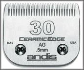Maszynki i nożyczki dla psów - Andis - ostrze CeramicEdge nr 30 - 0,5 mm - miniaturka - grafika 1