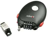 Zabezpieczenia do laptopów - LINDY Lindy 20913 uniwersalne-zapobiegająca kradzieży kabel do notebooków Czarny 20913 - miniaturka - grafika 1