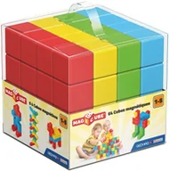 Klocki - GeoMag klocki magnetyczne Magicube Pre School 64 - miniaturka - grafika 1
