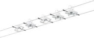 Lampy pozostałe - Paulmann Leuchten 94134 lina system Mac II z 5 stron, metalowy, GU5.3, biały, 500 x 16 x 7 cm 94134 - miniaturka - grafika 1