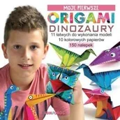 Poradniki hobbystyczne - Siedmioróg Moje pierwsze origami Dinozaury - miniaturka - grafika 1