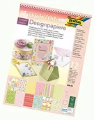 Inne - Folia 11749  Wiosna/Wielkanoc wzornictwo blok papieru, DIN A4, 12 arkuszy 11749 - miniaturka - grafika 1