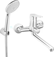 Baterie wannowe i prysznicowe - Ferro Isso bateria wannowo-prysznicowa chrom BIS33A - miniaturka - grafika 1