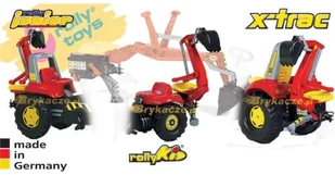 Rolly Toys Koparka Doczepiana Czerwona - Jeździki dla dzieci - miniaturka - grafika 6