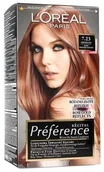 Farby do włosów i szampony koloryzujące - L'Oreal Paris Recital Preference farba do włosów 7.23 Dark Rose Gold 66941-uniw - miniaturka - grafika 1