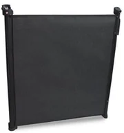 Zabezpieczenia dla dzieci - Lionelo BARIERKA ROZWIJANA OCHRONNA ROLL UP do 140cm CZARNY Tulia - miniaturka - grafika 1