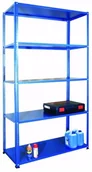 Szafy i regały magazynowe - Fastservice Regał magazynowy 2000x1150x500 - 5 półkowy lekki R-1-05-07 - miniaturka - grafika 1