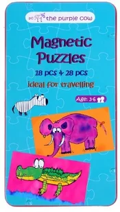 The Purple Cow Podróżna gra magnetyczna Puzzle - Puzzle - miniaturka - grafika 3