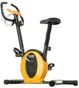 HMS Rower stacjonarny magnetyczny M8410 One Fitness czarno-pomarańczowy 17-01-045 - Rowery treningowe - miniaturka - grafika 2