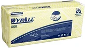 Ściereczki, gąbki, czyściki - Wypall WYPALL chusteczki nawilżane, Interfold, odporna na rozerwanie, 25 x 42 cm, 50 sztuki, żółty 7443 - miniaturka - grafika 1