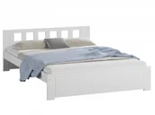 Łóżka - Magnat Meble Łóżko DMD8 140x200 Białe - miniaturka - grafika 1