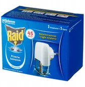 Zwalczanie i odstraszanie szkodników - Raid Urządzenie + Zapas Odstrasza Komary 45 Nocy - miniaturka - grafika 1