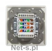 LogiLink Gniazdo podtynkowe kat.6 2 x RJ45 STP NP0023 - Wtyczki i adaptery - miniaturka - grafika 3