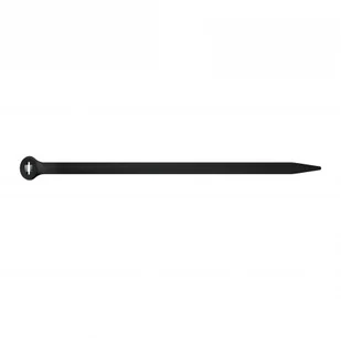 Opaska kablowa 360x7,5 czarna UV 2-LOCK zęby stalowe BMTN3776 /100szt./ - Śruby i nakrętki - miniaturka - grafika 2