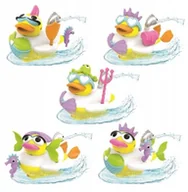 Zabawki do kąpieli - Yookidoo Odrzutowa Kaczka Syrenka + Pojemnik - miniaturka - grafika 1