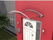 Pokrycia dachowe - Gutta Zadaszenie BV Secco efekt stali PC lity 3 mm 150x90x32 cm - miniaturka - grafika 1