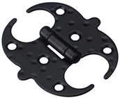 Zawiasy, okucia i inne akcesoria - Zawias 553-125 x 125 x 1 5 mm czarny - miniaturka - grafika 1