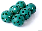 Unihokej - Vinex Piłki do unihokeja VPPB-S70S6 G komplet 6 szt VPPB-S70S6 - miniaturka - grafika 1