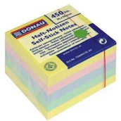 Zakładki indeksujące - Donau KOSTKA SAMOP. 76x76mm 1x450k PASTELOWA - miniaturka - grafika 1