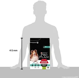 Purina Pro Plan Optidigest Sensitive Digestion Medium Adult 3 kg - Sucha karma dla psów - miniaturka - grafika 2