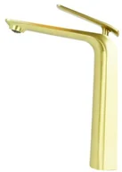 Baterie umywalkowe - STELLMAN bateria umywalkowa nablatowa VERDO złota 1010-12z - miniaturka - grafika 1