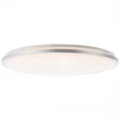 Lampy sufitowe - Brilliant JAMIL Biała/srebrna LED 60W Barwa światła zmienna 3000-6000K ściemnialna z pilotem Lampa sufitowa G97010/75 - miniaturka - grafika 1