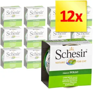 Schesir w galarecie, 6 x 85 g - Tuńczyk z surimi - Mokra karma dla kotów - miniaturka - grafika 3