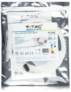 v-tac Taśma LED V-TAC SMD5730 600LED High Lumen CRI95+ IP20 18W/m VT-5730 4000K 3000lm - Taśmy LED - miniaturka - grafika 4