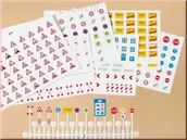 Kolejki i akcesoria - Auhagen Znaki drogowe 1970 - 1991 Auhagen 42601 - miniaturka - grafika 1