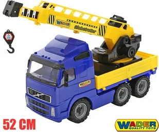 Wader Quality Toys QT Dźwig 3 kolory - Samochody i pojazdy dla dzieci - miniaturka - grafika 5