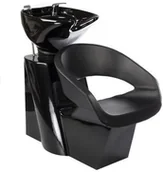 Myjki fryzjerskie - Barbiero Myjnia fryzjerska Paolo BH-8031 czarna BH-8031/006 - miniaturka - grafika 1