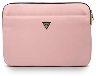 Guess Etui Nylon Sleeve do MacBook Air/ Pro 13'' różowe GUCS13NTMLLP - Etui do tabletów - miniaturka - grafika 3