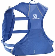 Plecaki - SALOMON Salomon Lekki plecak do biegania po szlakach, uniseks, zestaw AGILE 2, w zestawie 2 miękkie butelki 500 ml, niebieski (niebieski mgławicowy), LC1417700 LC1417700 - miniaturka - grafika 1