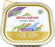 Mokra karma dla psów - Almo Nature Daily Menu BIO Dog Kurczak szalka 9x300g - miniaturka - grafika 1