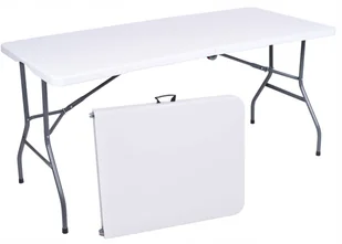 Stół Cateringowy Składany Ogrodowy Walizka 152 cm - Stoły ogrodowe - miniaturka - grafika 2
