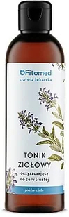 FITOMED FITOMED TONIK OCZYSZCZAJĄCY ZIOŁOWY DO CERY TŁUSTEJ 200ML FIT204 - Toniki i hydrolaty do twarzy - miniaturka - grafika 3