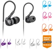 Słuchawki - MEE Audio M6 białe - miniaturka - grafika 1