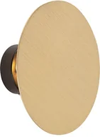 Lampy ścienne - QAZQA Designerski kinkiet złoty - Pulley - miniaturka - grafika 1