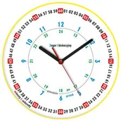 Zegary - Atrix Mój edukacyjny zegar ścienny ATE900ED - miniaturka - grafika 1