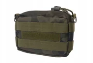 Odzież taktyczna i umundurowanie - Zielona ładownica pozioma Cargo Zasobnik na Molle - miniaturka - grafika 1