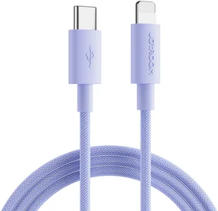 Joyroom wytrzymały kabel USB Typ C - Lightning do szybkiego ładowania / transmisji danych 20W 1m żółty (S-1024M13) S-1024M13 - Kable USB - miniaturka - grafika 5
