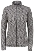 Koszulki rowerowe - Trespass Womens/Ladies indira Full Zip Long Sleeved wicking Active Top, szary, XS FATOLSM20004_GRMXS - miniaturka - grafika 1