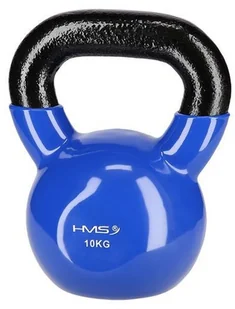 HMS KNV10 BLUE KETTLEBELL ŻELIWNY POKRYTY WINYLEM - Kettlebell - miniaturka - grafika 2