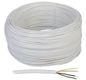 Elektrokabel Przewód alarmowy okrągły YTDY 4x0,5 biały 50V YTDY 4x0,5 - Przewody elektryczne - miniaturka - grafika 4