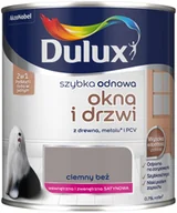 Farby olejne i specjalne - Dulux Szybka Odnowa Okna i drzwi ciemny beż 750 ml - miniaturka - grafika 1